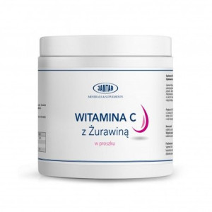 Jantar Witamina C Z Żurawiną W Proszku 300g