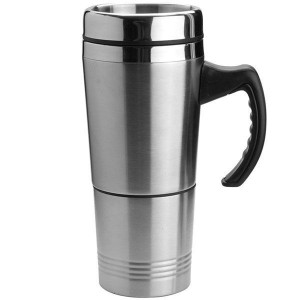 Kubek termiczny ze stali nierdzewnej 2w1 HADLEY 600 ml