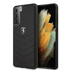 Ferrari Fehquhcs21mbk S21+ G996 Czarny/black Hardcase Off Track Quilted