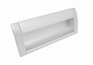 Uchwyt meblowy UA-326, aluminium mat, 96mm