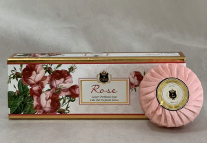 Luksusowe perfumowane mydło różane 3x100g