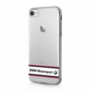 Etui Hardcase Bmw Bmhcp7trhwh Iphone 7 Transparent White