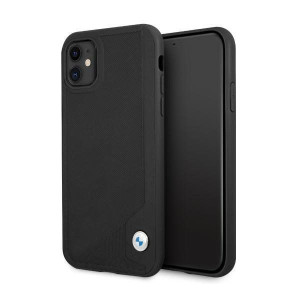 Etui Bmw Bmhcn61rcdpk Iphone 11 6,1" Czarny/black Hardcase Leather Deboss