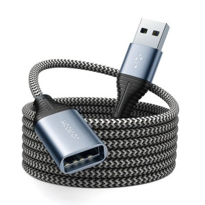 Joyroom Kabel Przedłużacz Usb 2.0 480 Mbps 2m Szary (s-2030n13 Gray)