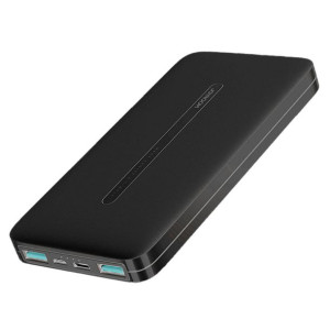 Joyroom Power Bank 10000mah 2,1a 2x Usb Czarny (jr-t012 Black)