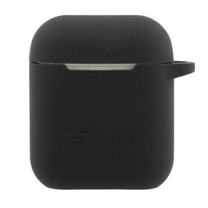 Mini Miaca2sltbk Airpods Cover Czarny/black Hard Case Silicone Collection