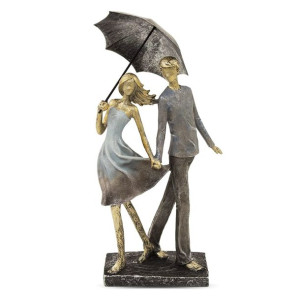Figura przedstawiająca parę trzymającą się za ręce - wysokość 37 cm