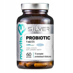 MyVita Silver Pure 100% Probiotyki 9mld 60 kapsułek