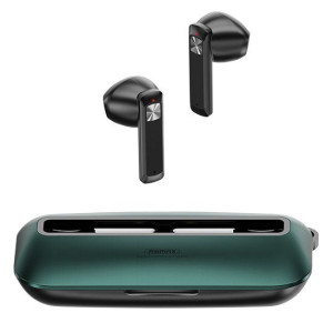 Remax Bezprzewodowe Słuchawki Tws Bluetooth 5.0 300mah Zielony (tws-28)