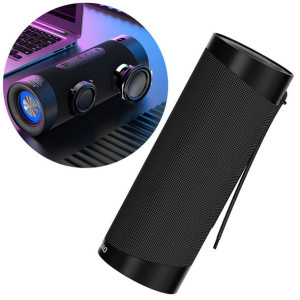 Dudao Bezprzewodowy Głośnik Bluetooth 5.0 Światła Rgb Czarny (y10pro)