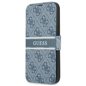 Guess Gubkp13m4gdbl Iphone 13 6,1" Niebieski/blue Book 4g Stripe