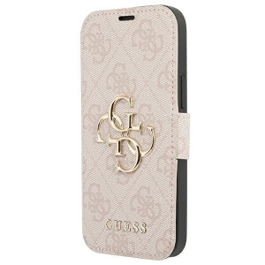 Guess Gubkp13s4gmgpi Iphone 13 Mini 5,4" Różowy/pink Book 4g Big Metal Logo