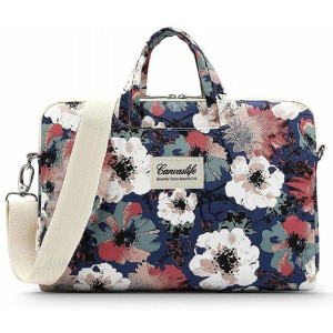 Canvaslife Briefcase Laptop 13-14 Blue Camellia