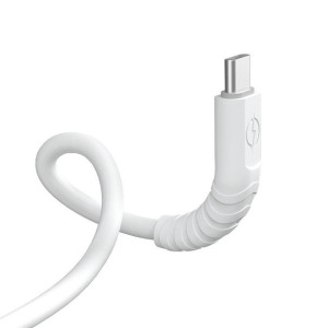 Dudao Kabel, Przewód Usb Typ C - Usb Typ C 6a 100w Pd Biały (tgl3c)