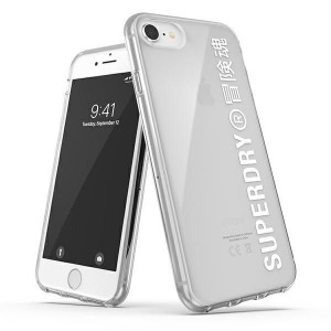 Superdry Snap Iphone 6/6s/7/8/se 2020 Clear Case Biały/white 41573