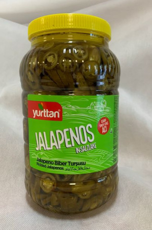 Marynowane papryczki jalapeno 3kg YURTTAN