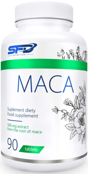 SFD Maca 500 mg ekstrakt - Suplement Diety 90 tabletek