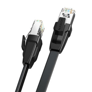 Ugreen Kabel Lan Ethernet Cat.8 U/ftp Płaski 2m Czarny (nw134)