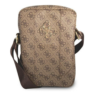 Guess Torba Gutb8g4gfbr 8" Brązowa /brown 4g Big Metal Logo