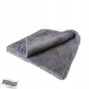 Mikrofibra szara wosk powłoka 40x40cm 320gsm 1szt