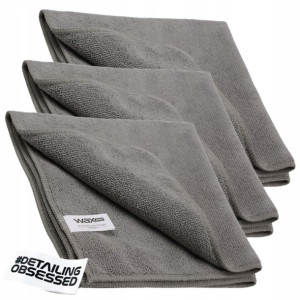 WaxPRO Premium mikrofibra szara 40x40cm 3szt.
