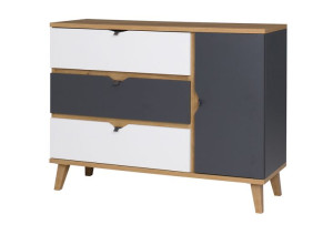 Komoda skandynawska 120 cm BREKSIT NM 9