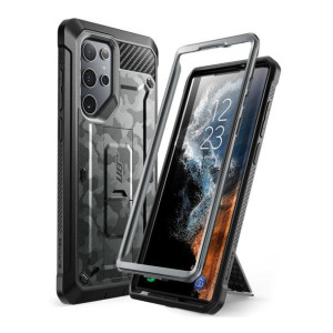 Supcase Unicorn Beetle Pro Galaxy S22 Ultra Camo Grey