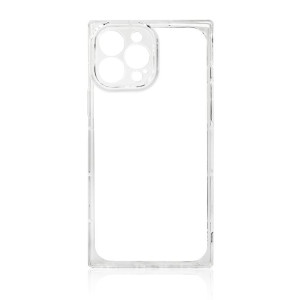Square Clear Case Etui Do Iphone 13 Pro Żelowy Pokrowiec Przezroczysty