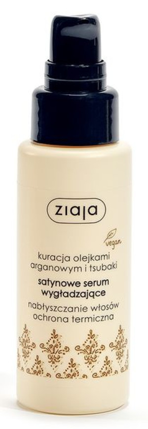 Ziaja Arganowe Satynowe Serum Wygładzające Do Włosów 50ml