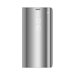 Etui Smart Clear View Do Huawei Y6p Srebrny
