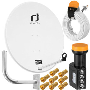 Czasza Satelitarna Antena Inverto 80 Zestaw Quad