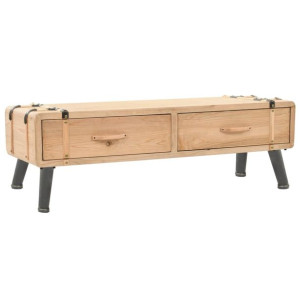 Szafka pod TV, 110x33x35 cm, drewno jodłowe