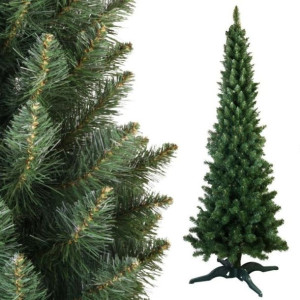 Choinka Sztuczna Wysoka Mocny Stojak Gęsta 240 Cm