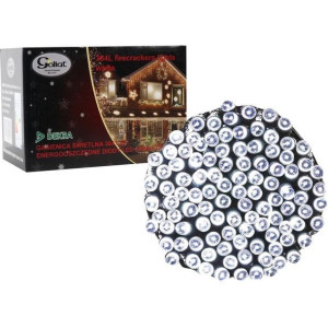 Lampki Choinkowe 384 Led Długi Sznur Białe