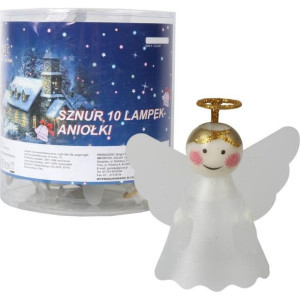 Lampki 10 Szt Anioł Oświetlenie Świąteczne