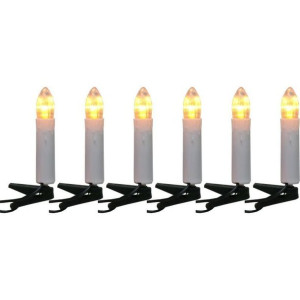 Lampki Choinkowe 30 Led Świeczki Choinkowe Wewnętrzne