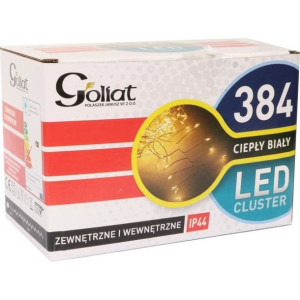 Lampki Gąsienica Świetlna 384 Led Oświetlenie Świąteczne