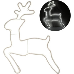 Renifer Świecący Dekoracja Świetlna Renifer Neon