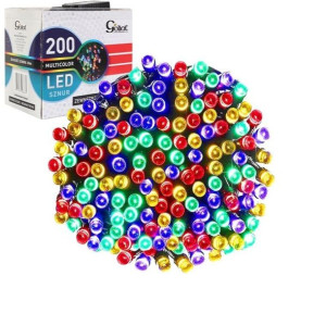 Lampki Choinkowe 200 Led Multikolor Zewnętrzne