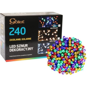 Lampki 240 Led-solary Multi Lampki Choinkowe