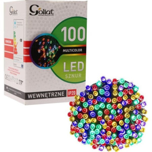 Lampki Choinkowe 100 Led Multikolor Oświetlenie Świateczne