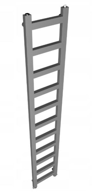 Grzejnik Łazienkowy Drabinka 1210x250 Antracyt