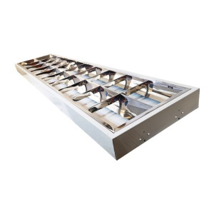 Oprawa Rastrowa Natynkowa 2x120cm Pod Świetlówkę Led