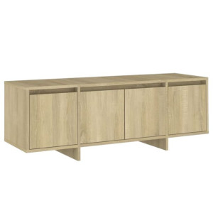 Szafka pod TV, dąb sonoma, 120x30x40,5 cm, płyta wiórowa