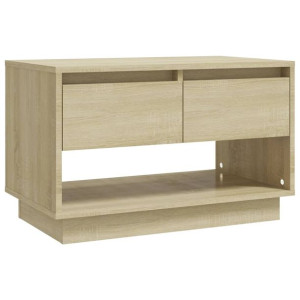 Szafka pod TV, dąb sonoma, 70x41x44 cm, płyta wiórowa