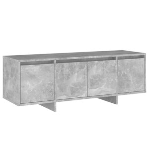 Szafka pod TV, szarość betonu, 120x30x40,5 cm, płyta wiórowa