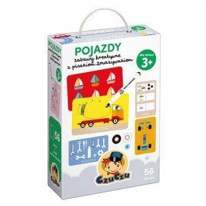CzuCzu Pojazdy zabawy kreatywne z pisakiem