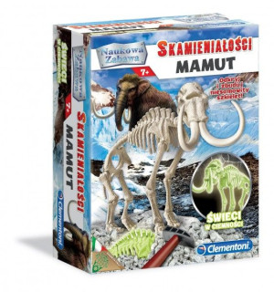 Clementoni Skamieniałości Mamut Fluorescencyjny