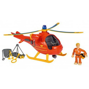 Strazak Sam Helikopter ratunkowy z figurką