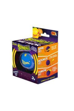 EP Spinball - Zakręcona zabawa, niebieska z żółtym. Meteor 092615